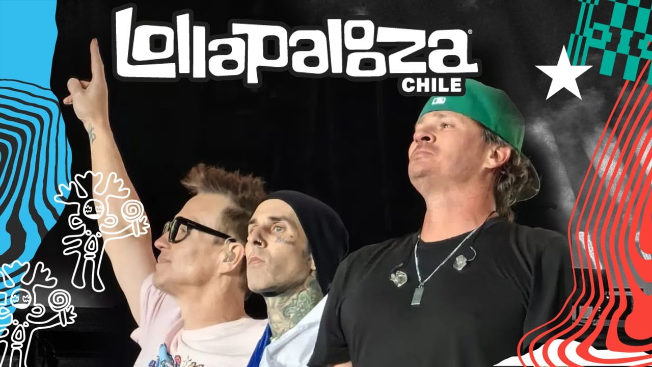 Blink-182 at Lollapalooza Chile 2024
