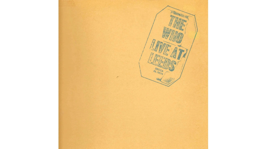 4. The Who, ‘Live at Leeds’ (1970)