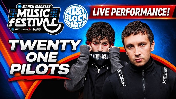 Twenty One Pilots Live at March Madness Festival 2026 on Friday Night Lights!